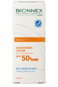 Bionnex Perfederm Solativa Sunscreen Cream SPF 50+ – Dry & Sensitive Skin – 50 ml