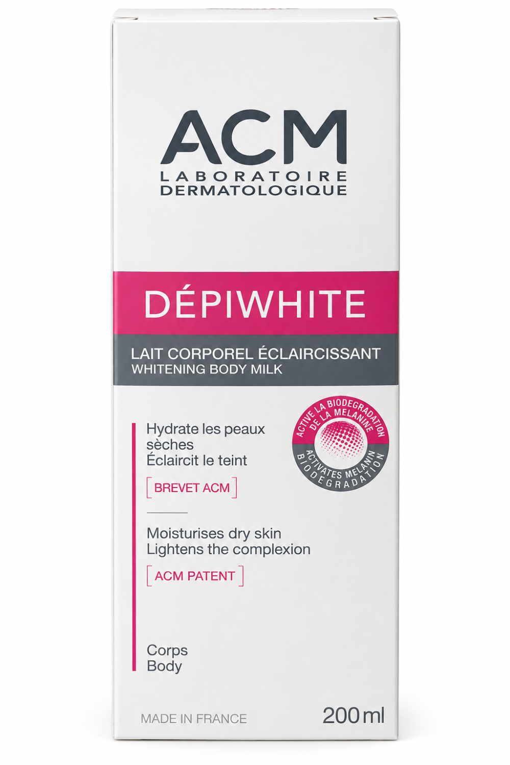 ACM Dépiwhite Whitening Body Milk – 200 ml