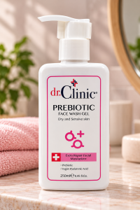 Prebiotic Face Wash Gel – Dry & Sensitive Skin