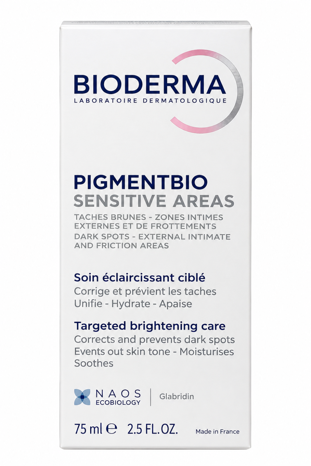 Pigmentbio Sensitive Areas