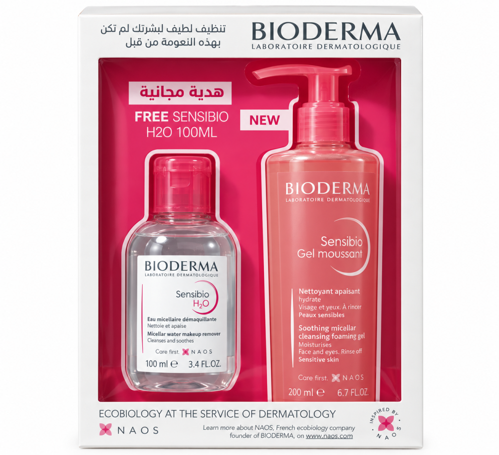 Sensibio Gel Moussant + Sensibio H2O